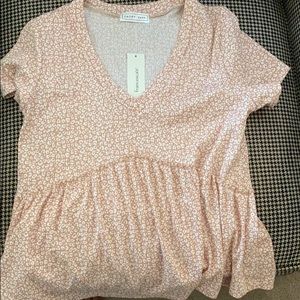 Cheetah print Francesca’s top